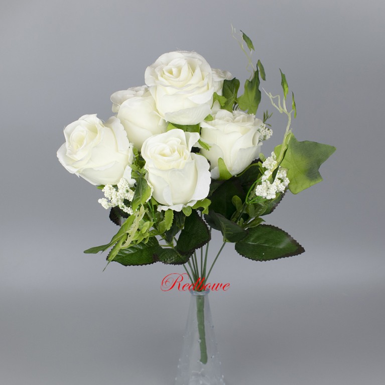 Роза белая Б515