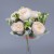 Букет кремовых пионовидных роз Б361