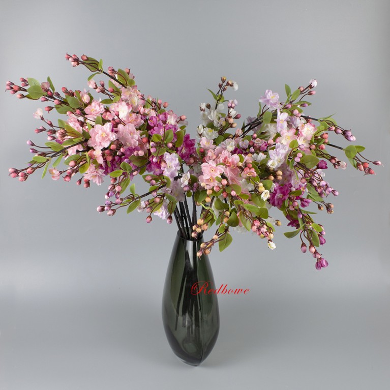 Ветка весенняя с цветами Б658