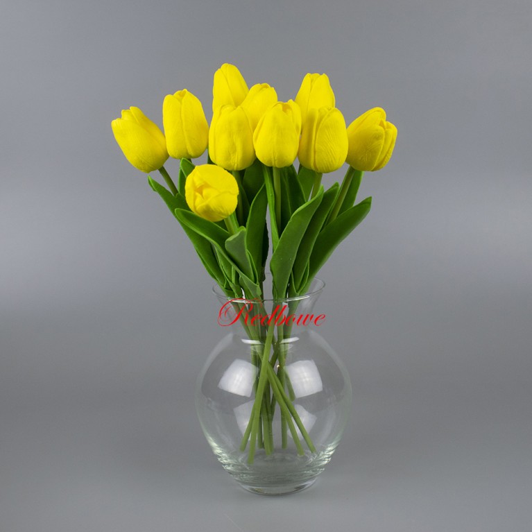 Тюльпаны желтые (латекс) 5шт П498