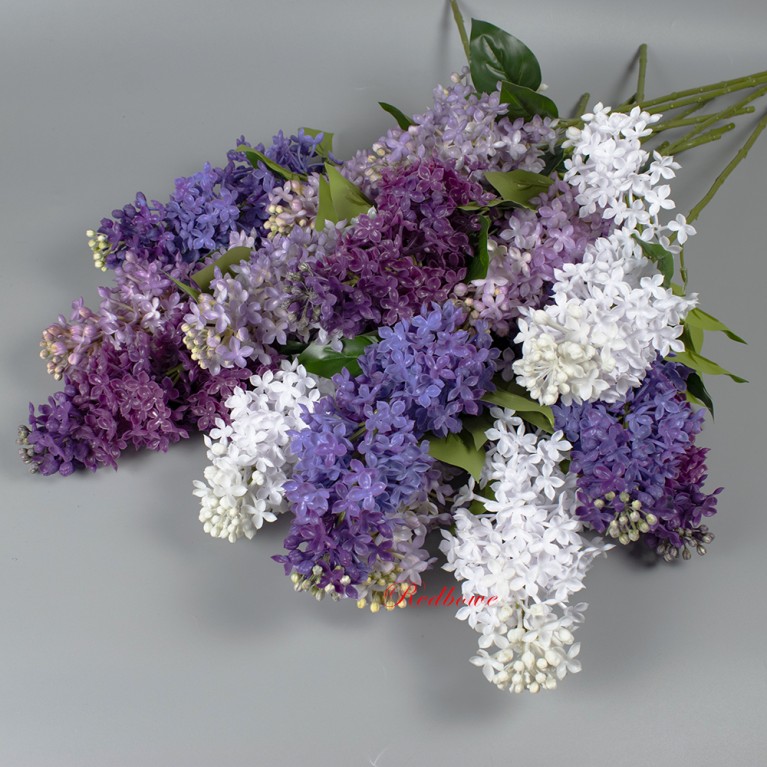 Сирень ветка (силикон) П848