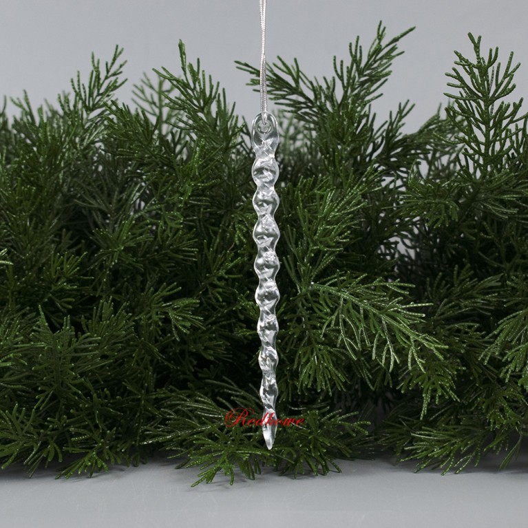 Подвеска "Сосульки витые " 13см набор 6шт арт.807 Подвеска "Сосульки витые " 13см набор 6шт арт.807