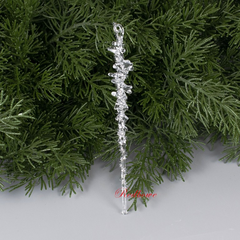 Подвеска "Сосульки с блеском" 15см, набор 5шт арт.810 Подвеска "Сосульки с блеском" 15см, набор 5шт арт.810