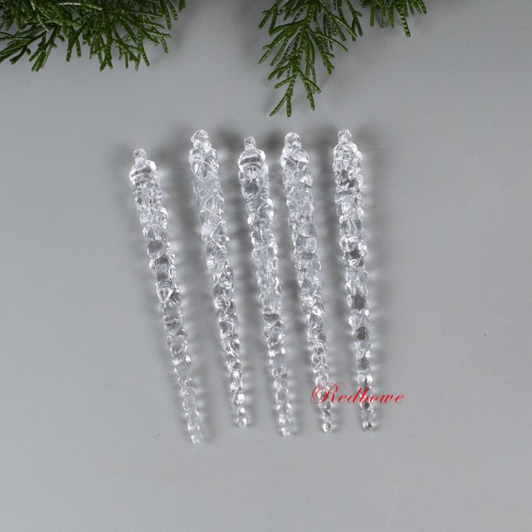 Подвеска "Сосульки" 10см набор 5шт арт.811