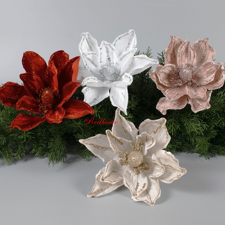 Магнолия на прищепке Г198