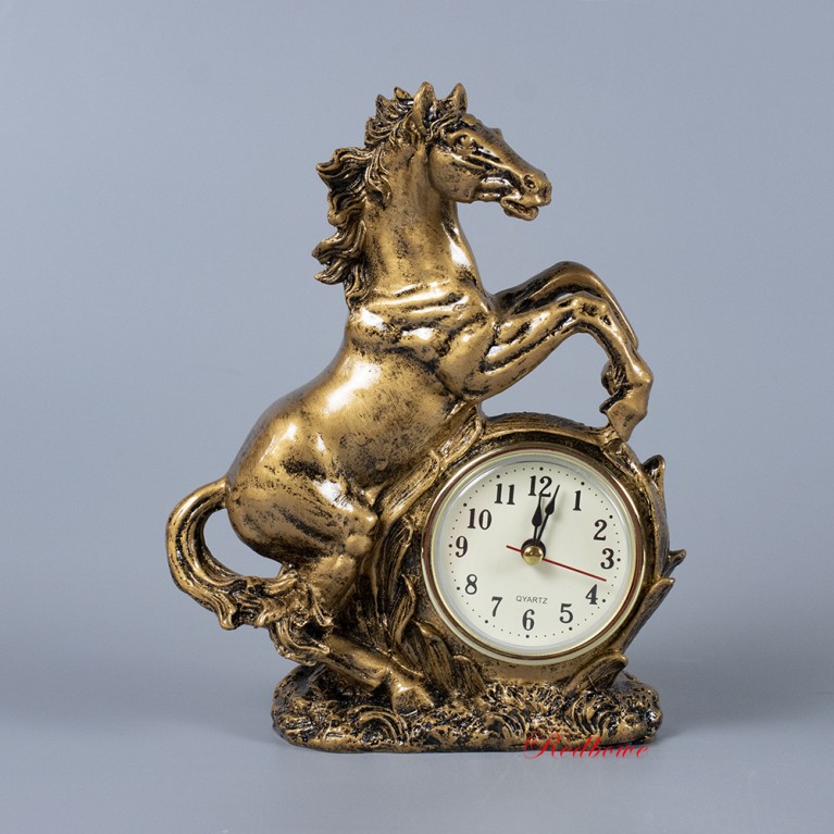 Настольные часы Лошадь. Символ 2026г. арт.818