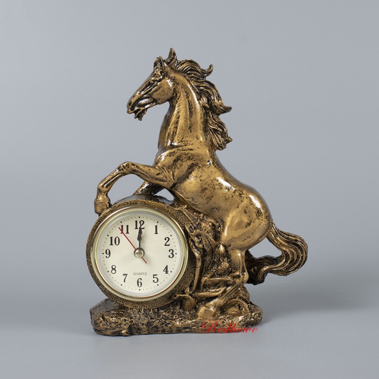 Настольные часы Лошадь. Символ 2026г. арт.818