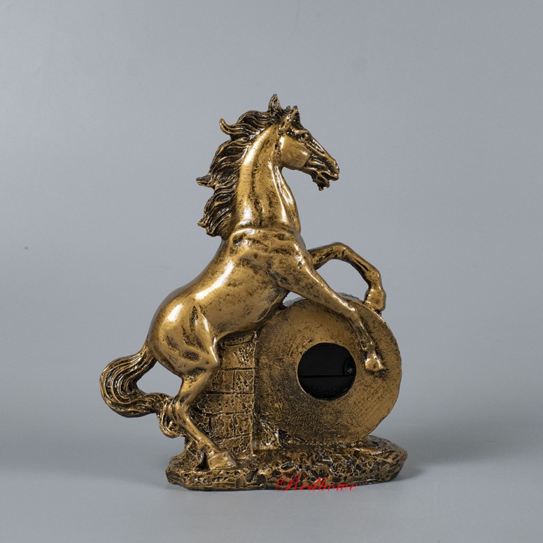 Настольные часы Лошадь. Символ 2026г. арт.818