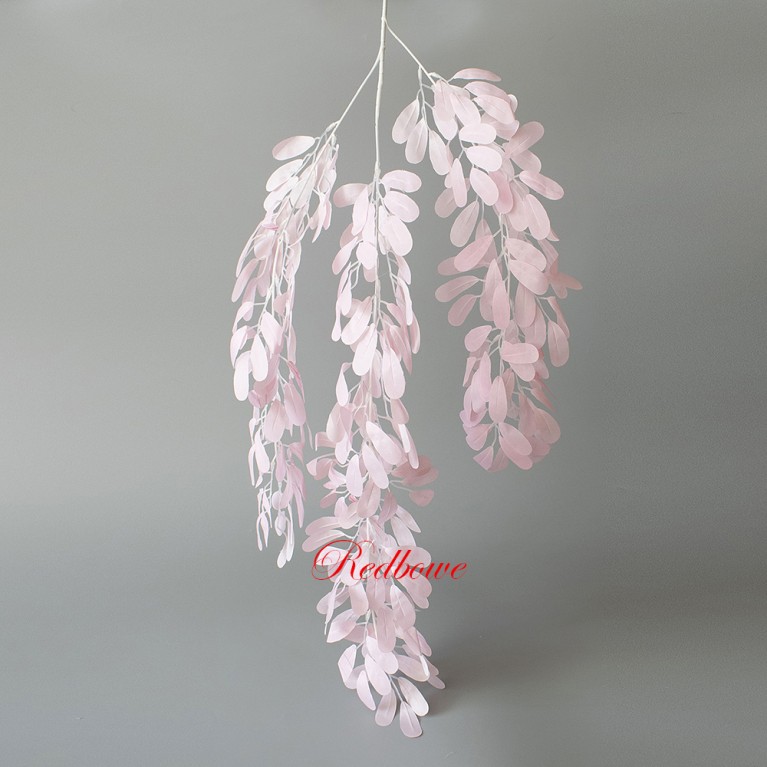 Ветка с розовыми листьями Б338 