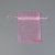 Мешочки из органзы однотонные розовые 6,5х8см Е221